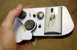 Single-handed wireless Xbox 360 controller