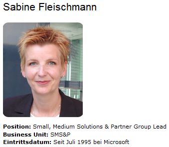 Sabine Fleischmann @ Microsoft