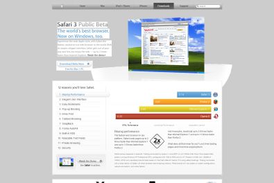 Safari Windows Homepage